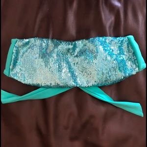 VS sequin swim top!